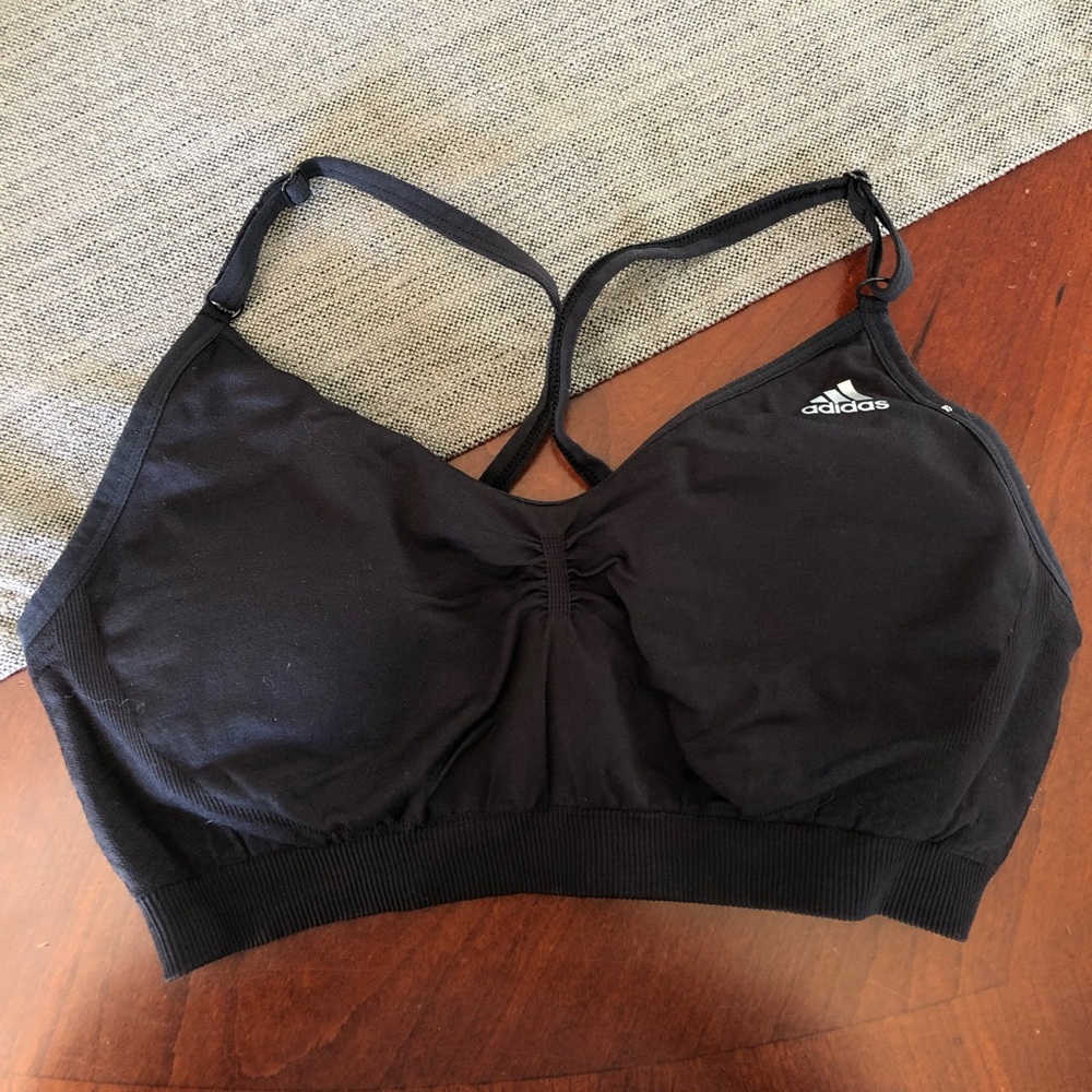 Adidas Black Sports Bra (Women’s M)